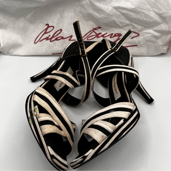 PILAR BURGOS HEELED SANDALS - Picture 3 of 15